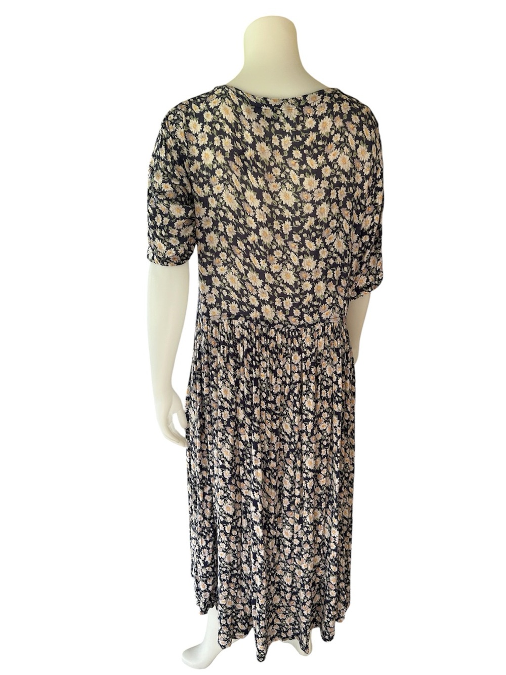 Vintage Floral Maxi Dress Medium Cottagecore Phoebe Buffet Practical Magic - Picture 3 of 8